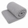 100% Merino Wool Sherpa Fabric - Natural Soft Wool Fleece for Blankets, Clothing & Home Décor - Grey