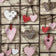 Cotton Fabric - 3D Patchwork Hearts Red