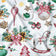 Cotton Fabric - Christmas rocking white II