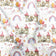 Cotton Fabric - Castle, Pink