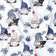 Cotton Fabric - Christmas Gnomes and Gadgets Navy Blue
