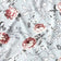 Cotton Fabric - Magic garden, gray