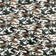 Cotton Fabric - Small Military Brown Camo
