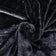 Knitted Bunny Fur Fabric - Black
