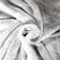 Knitted Bunny Fur Fabric - Silver