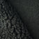 Knitted Sheep Wool Fur Fabric - Black