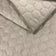 Upholstery Fabric Quilted Velour Hexagon - Cream