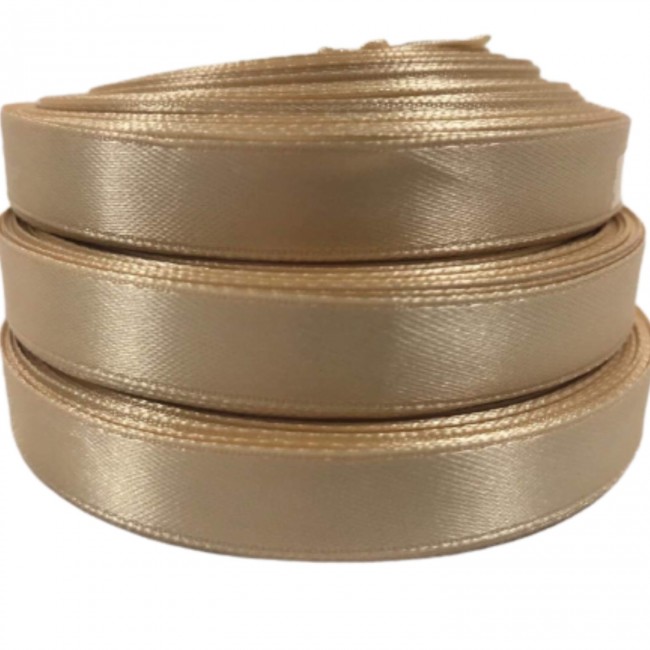 Satin Ribbon 12 mm Length 32 RM - Gold