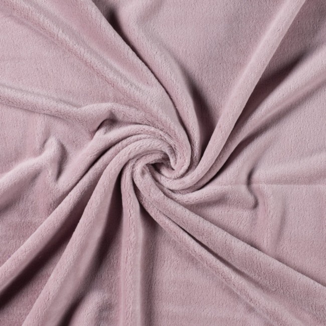 Útulný fleece - Dirty Pink
