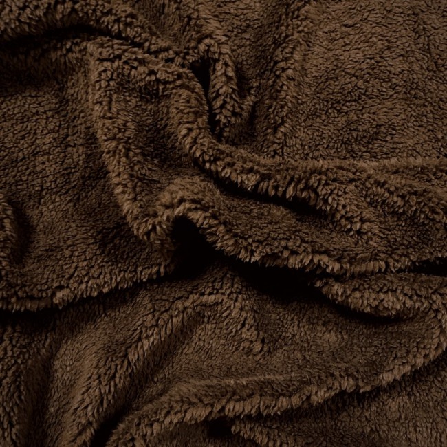 Knitted Fabric Lamb - Brown