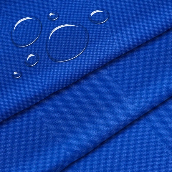 Vodeodolná tkanina Oxford - Nevädza modrá