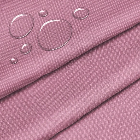 Water Resistant Fabric Oxford - Powder Pink