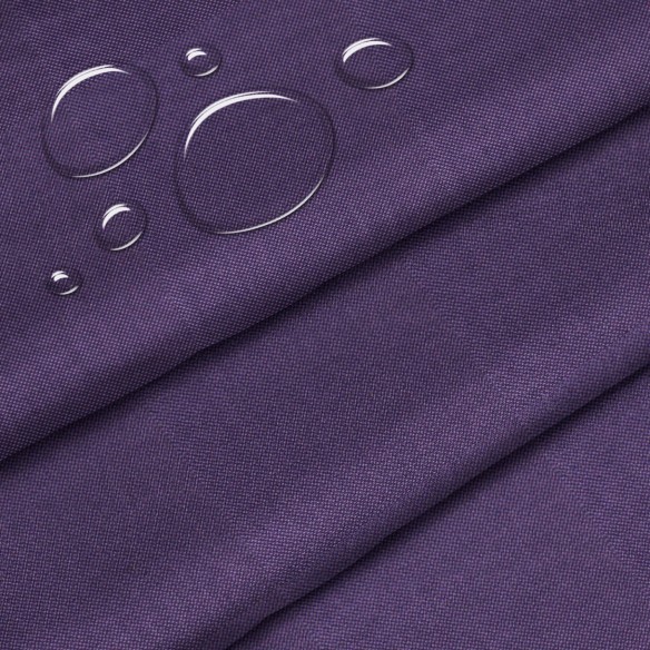 Water Resistant Fabric Oxford - Dark Violet