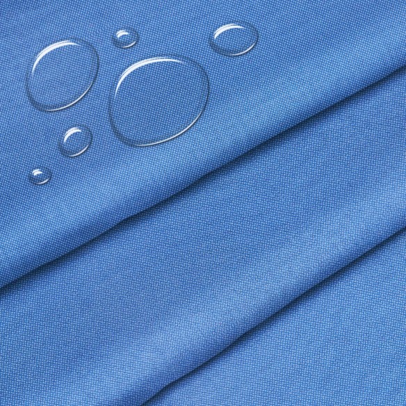 Voděodolná tkanina Oxford – světle modrá