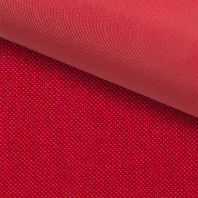 Vode odolná tkanina Codura 600D - tmavo červená