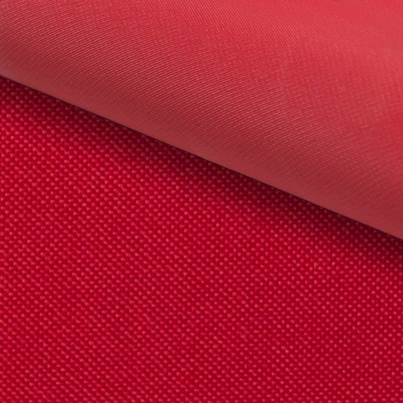 Vode odolná tkanina Codura 600D - tmavo červená