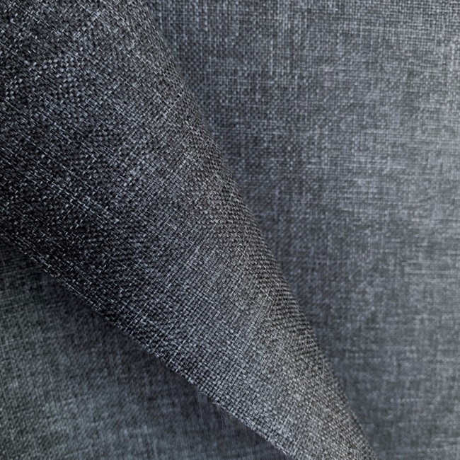 Waterbestendige stof linnen imitatie - grijs