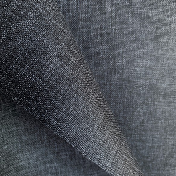 Water Resistant Fabric Linen Imitation - Grey