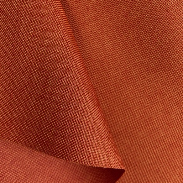 Water Resistant Fabric Linen Imitation - Ginger