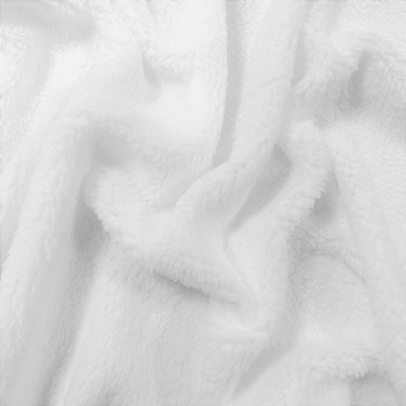 Knitted Fabric Lamb - White