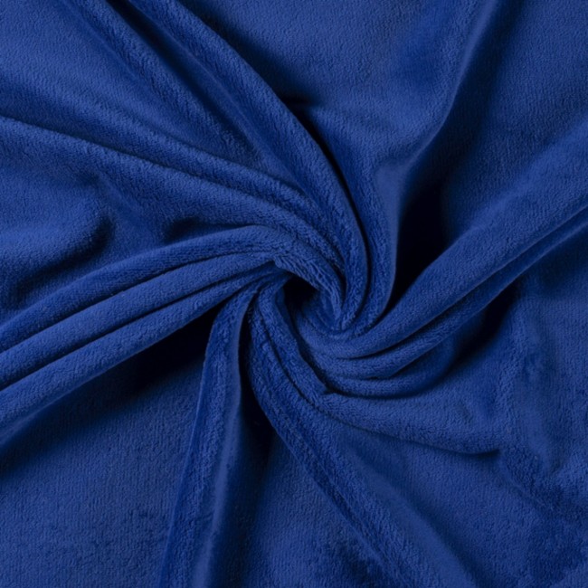 Útulný fleece - kobalt