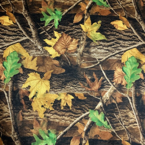 Water Resistant Fabric Codura 600D - Forest Camo