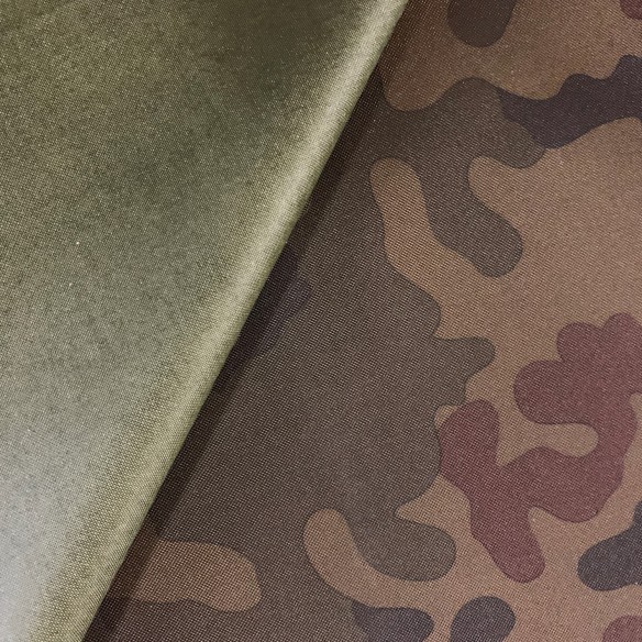 Resistant Fabric Oxford - Brown Camo II