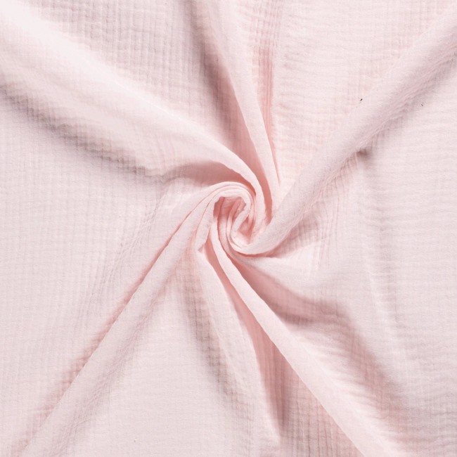 Cotton Muslin Double Gauze Premium - Light Pink