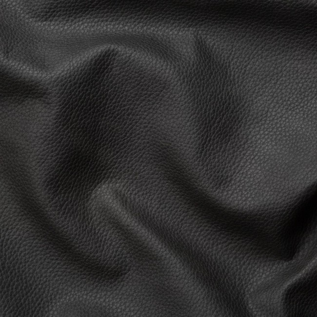 Upholstery Fabric PU Leather WAVE - Black