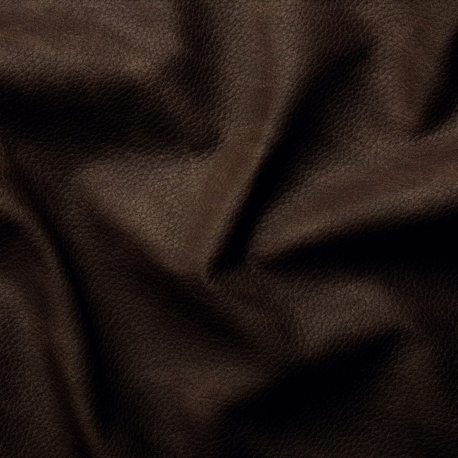 Upholstery Fabric PU Leather WAVE - Mocca