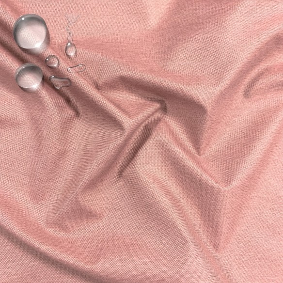 Voděodolná tkanina Oxford Melange - tmavě růžová