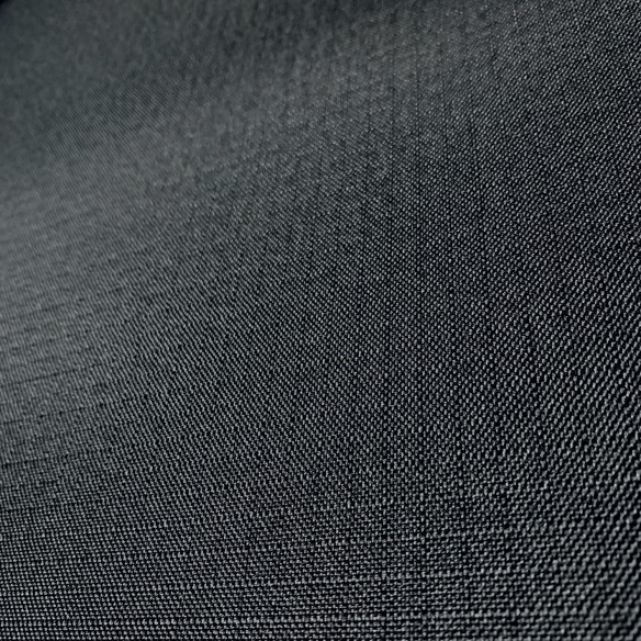 Water Resistant Fabric RIPSTOP PU Black