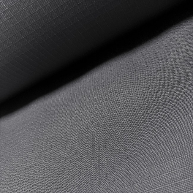 Water Resistant Fabric RIPSTOP PU Graphite