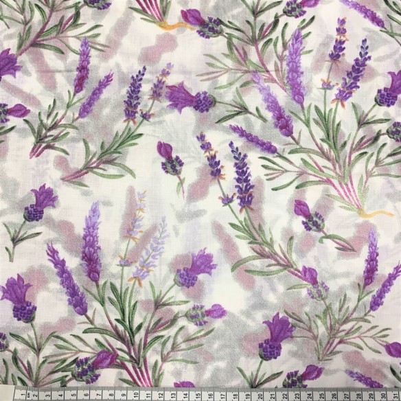 Cotton Fabric - Lavender