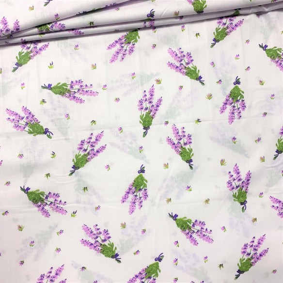 Cotton Fabric - Lavender III