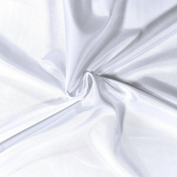 Polyesterová podšívka PONGEE - bílá