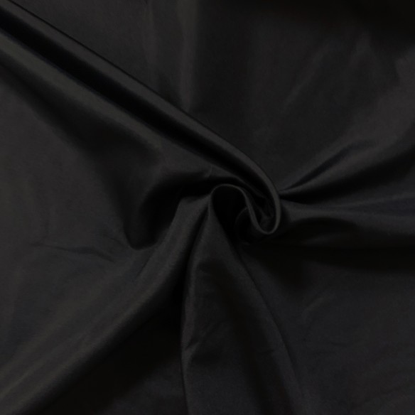 Polyester Lining PONGEE - Black