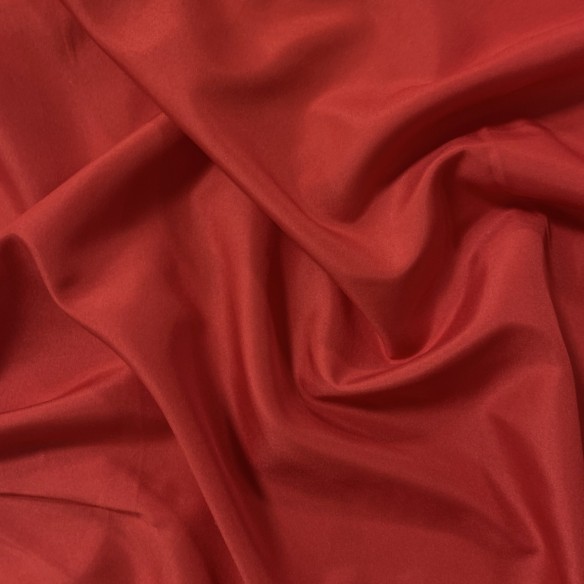 Polyester voering PONGEE - Rood