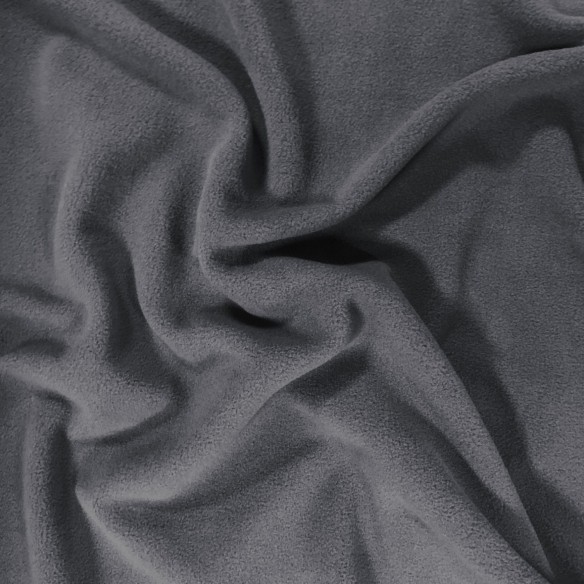 Knitted Fabric Polar Fleece - Gray