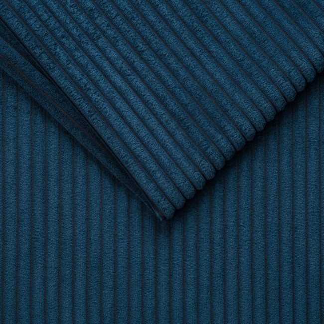 Bekledingsstof LINCOLN velours - marineblauw