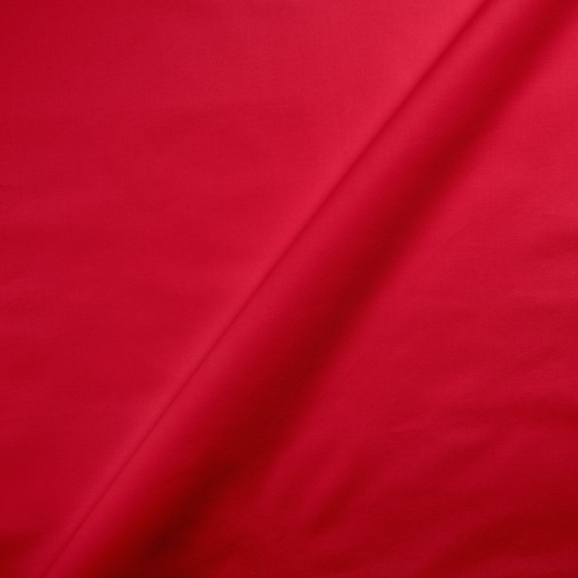 Cotton Fabric - Mono Red