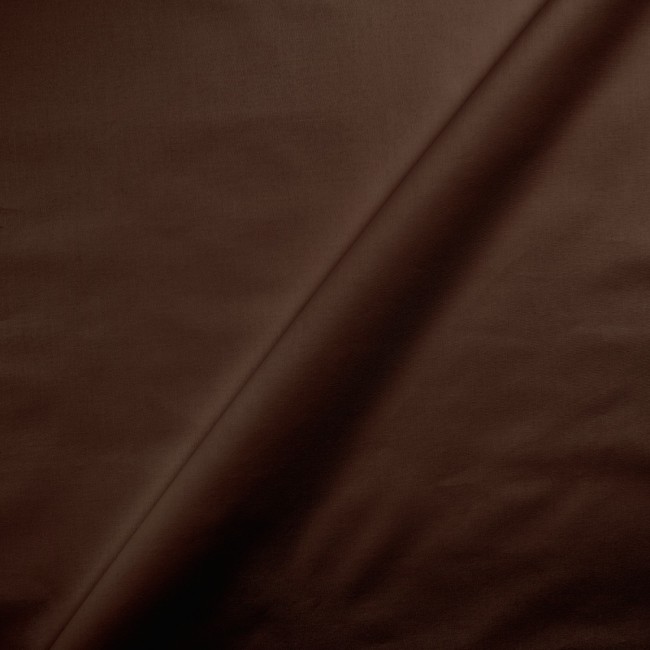Cotton Fabric - Mono Dark Brown