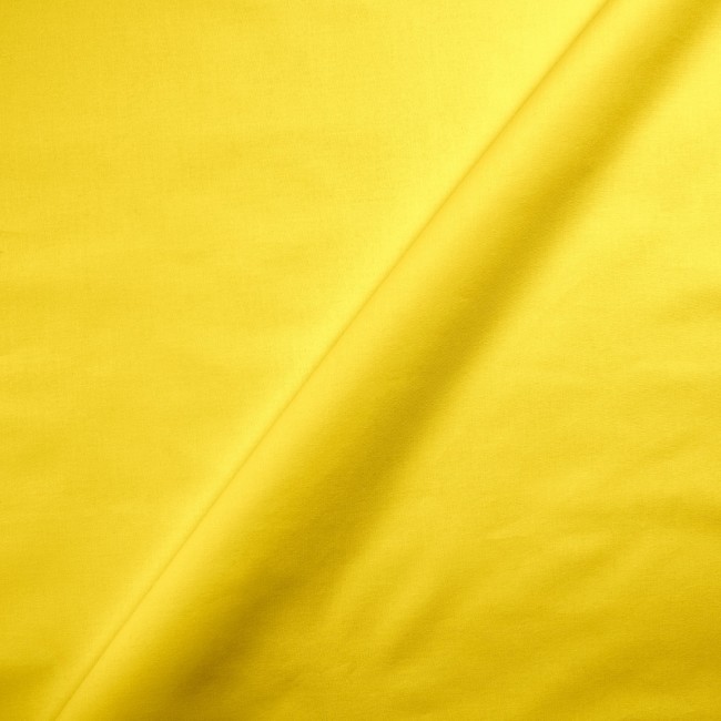 Bavlnená látka - jednofarebná žltá