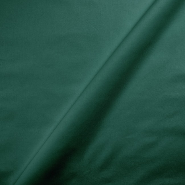 Cotton Fabric - Mono Bottle Green