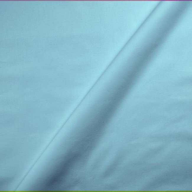 Cotton Fabric - Mono Light Turquoise