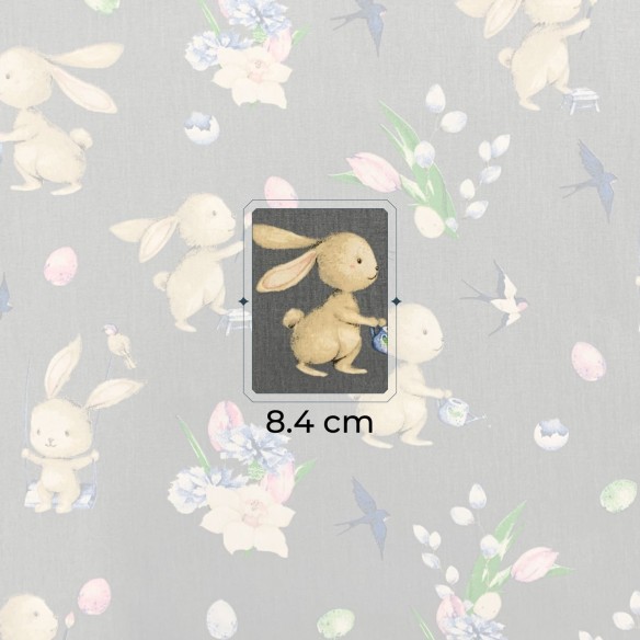 Cotton Fabric - Bunny