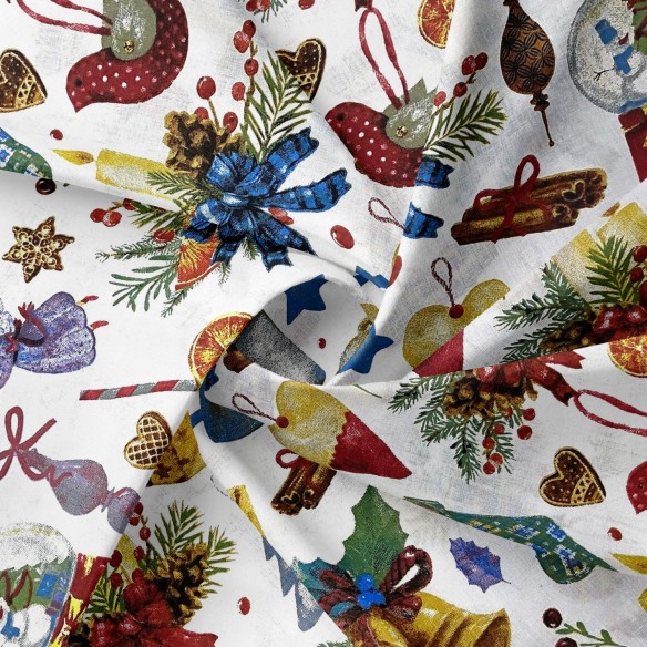 Cotton Fabric - Christmas MIX