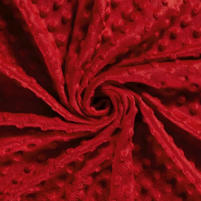 Minky Fabric - Červená 300 g