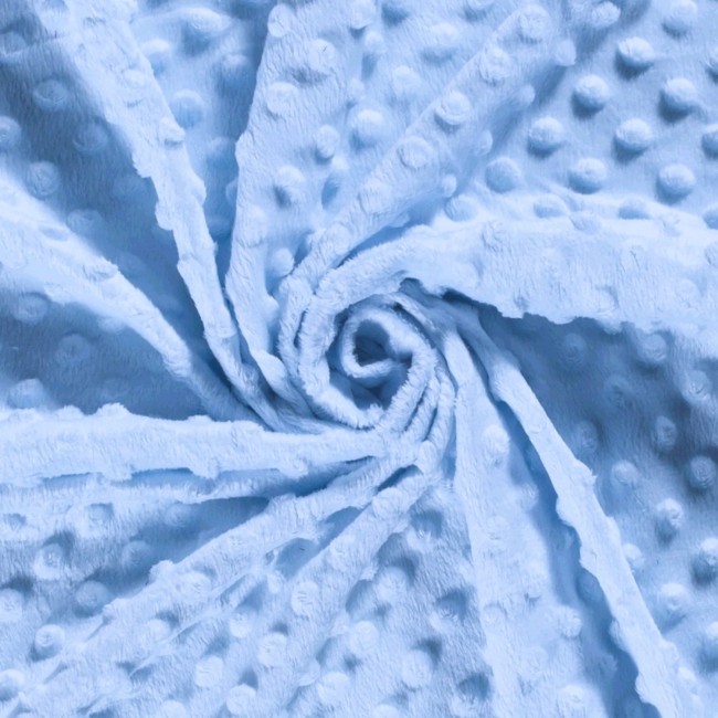 Minky Fabric - Light Blue 300 g