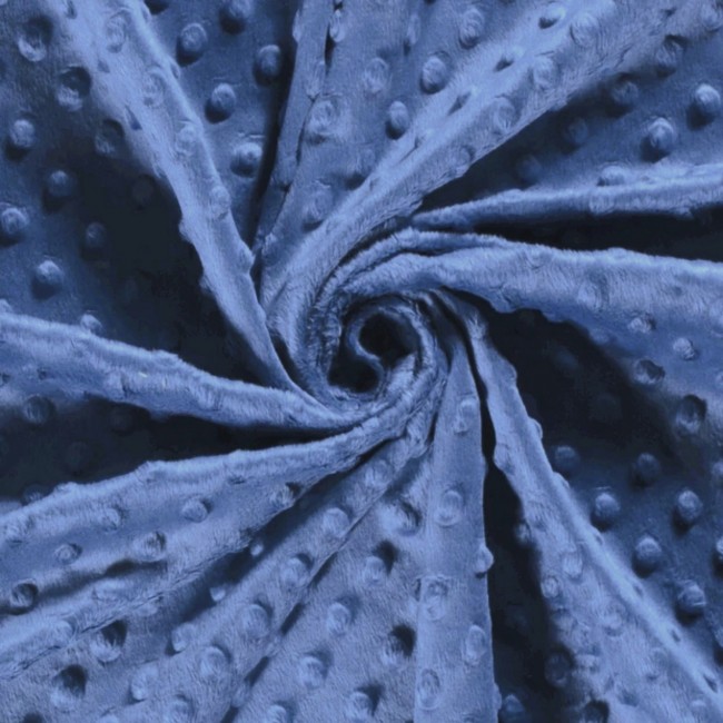 Minky Fabric - Tmavě modrá 300 g